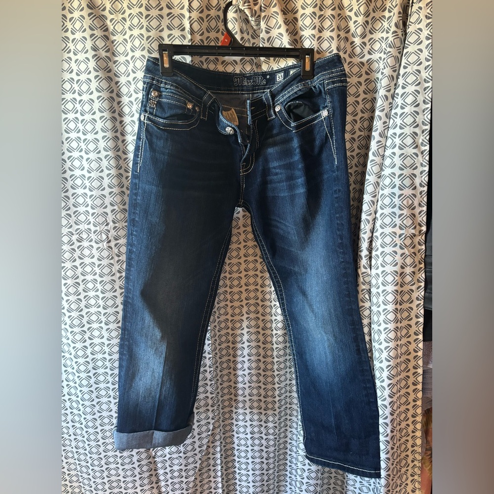 Miss me jeans altered length 24 inseam